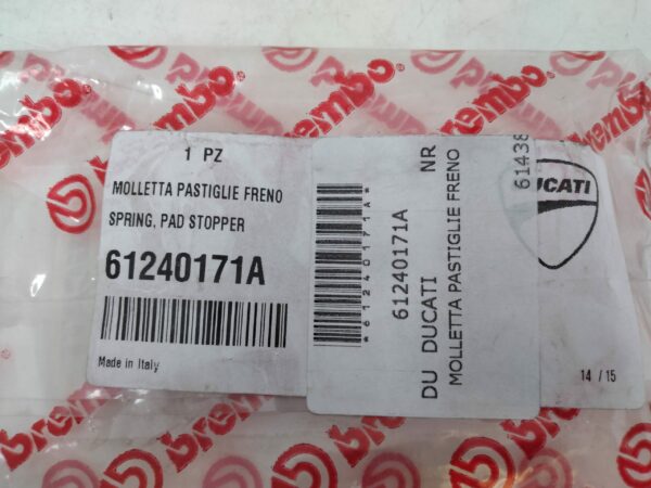 DUCATI Molletta Pinza Freno Brembo 120.2255.90 Streetfighter Hypermotard Monster 61240171A