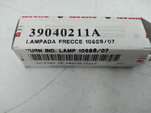 DUCATI Lampadina Freccie 1098 Scrambler Multistrada Monster 39040211A