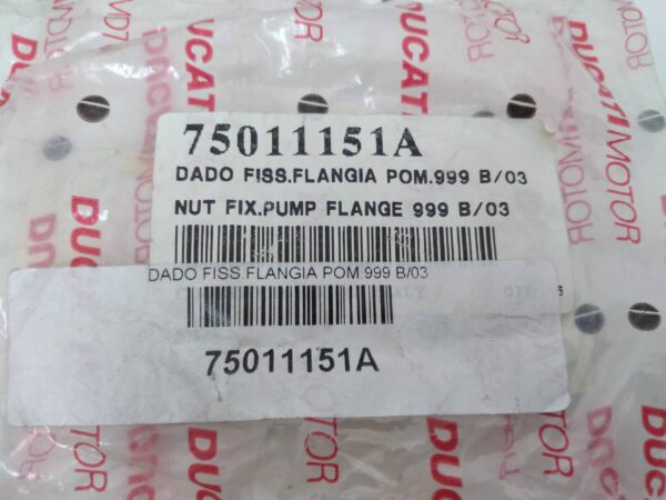 DUCATI Dado Fiss.Flangia 749-999 75011151A