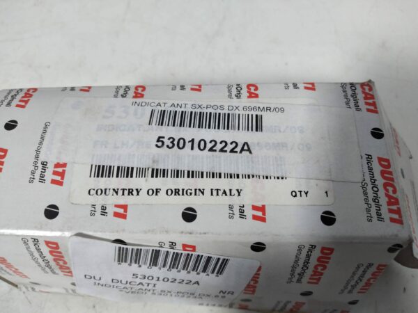 DUCATI Freccia Ant Sx O Post Dx 53010222A