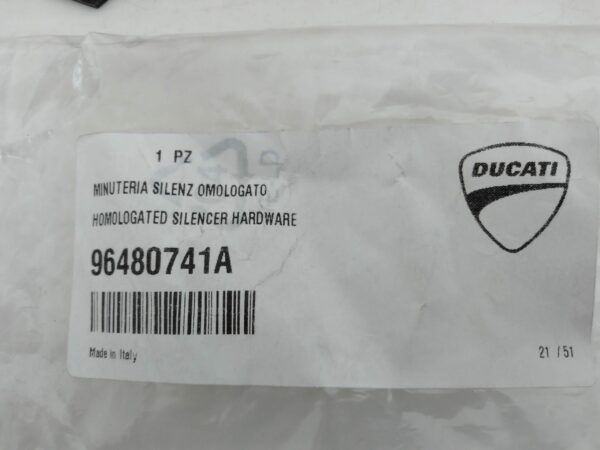 DUCATI Kit Minuteria Silenziatore Omologato 96480741A