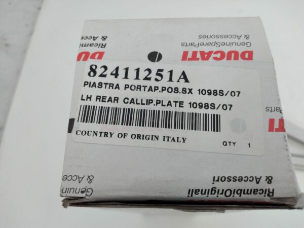 DUCATI Supporto Pedana Posteriore Sx 848 09 10 1198S Corse 2010 82411251A