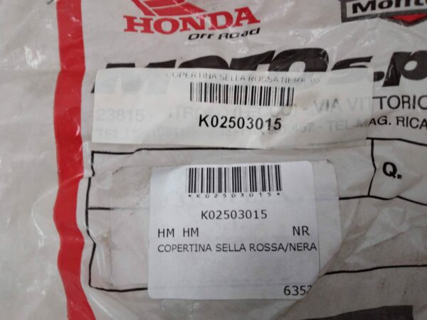 HONDA crf 250 copertura sella  K02503015