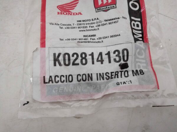 HONDA gomma laccio con inserto 8mm K02814130