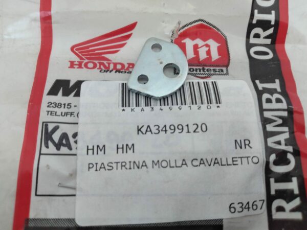 HONDA piastrina molla cavalletto KA3499120