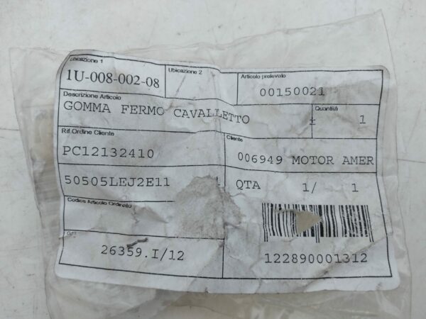 HONDA kimco 50 125 150 200 300 tampone cavalletto centrale 50505LEJ2E11