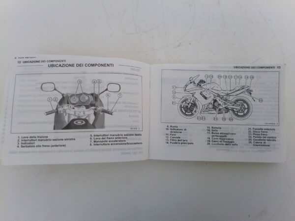 Kawasaki ER-6F / ABS 2006 Libretto uso e Manutenzione 999761331 It es nl