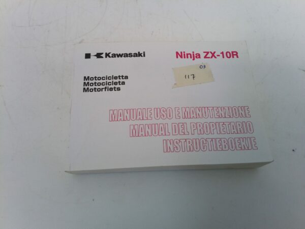 Kawasaki ninja zx10r 2007 Libretto uso e Manutenzione 999761366 It es nl