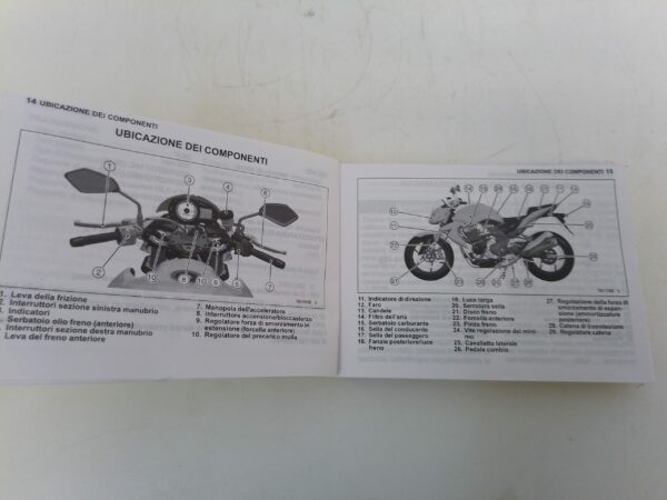 Kawasaki Z1000 2006 Libretto uso e Manutenzione 999761363 It es nl