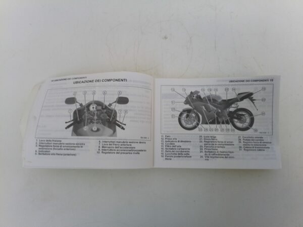 Kawasaki ninja zx6r 2006 Libretto uso e Manutenzione 999761361 It es nl