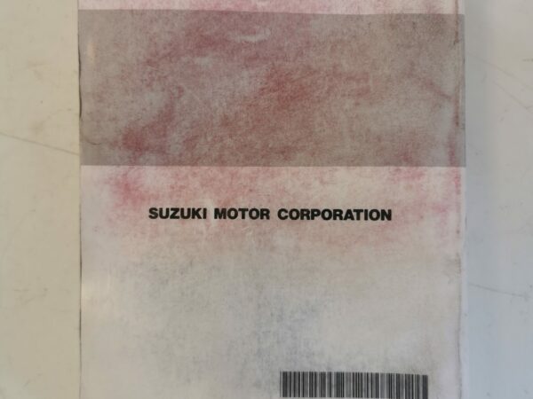 Suzuki GSX-R600 1999 Libretto uso e Manutenzione 99011-34E53-042