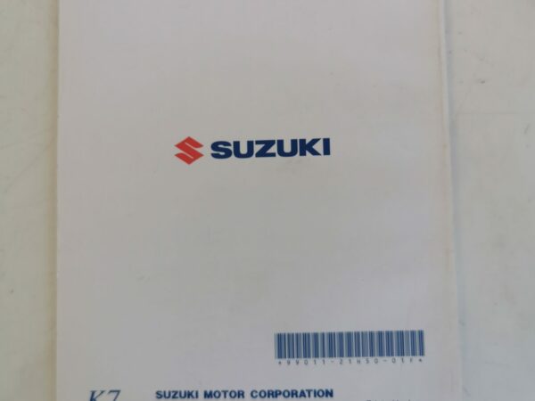 Suzuki GSX-R1000 2006 Libretto uso e Manutenzione 99011-21H50-01F FR