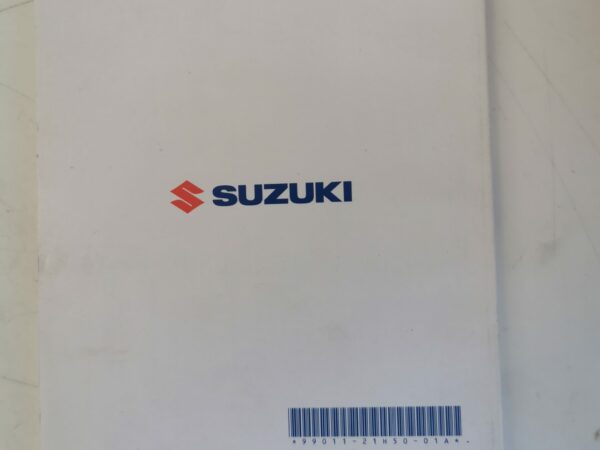 Suzuki GSX-R1000 2006 Libretto uso e Manutenzione 99011-21H50-01A EN