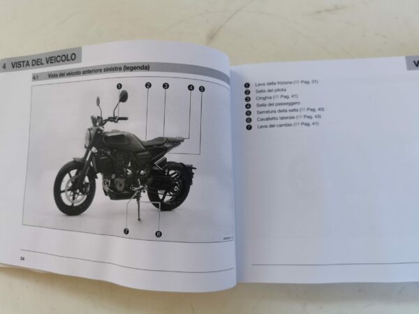 Husqvarna Svartpilen 701 2019 Libretto uso e Manutenzione 3402284 IT