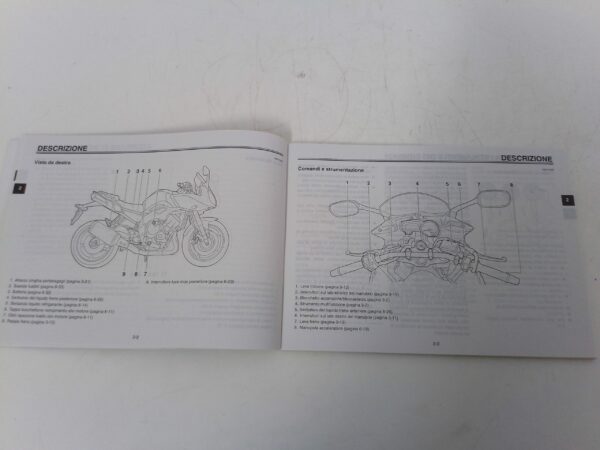 Yamaha Fazer FZ8 2010 Libretto uso e Manutenzione 42p28199h0