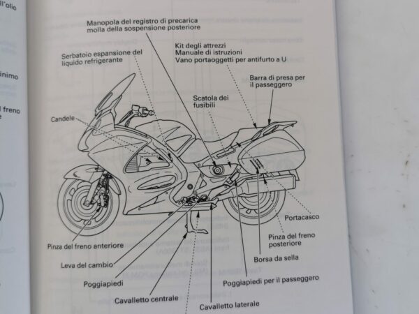 Honda St1300 1300a 2007 Libretto uso e Manutenzione 15002007108 IT