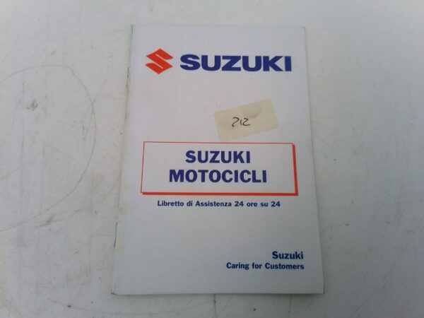 Suzuki libretto di assistenza