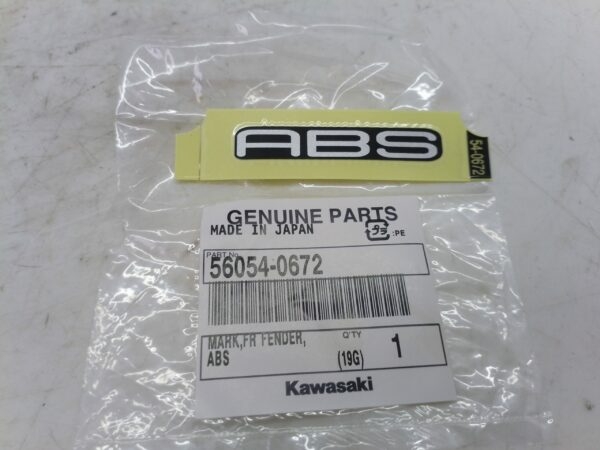 Kawasaki Adesivo parafango ABS 560540672