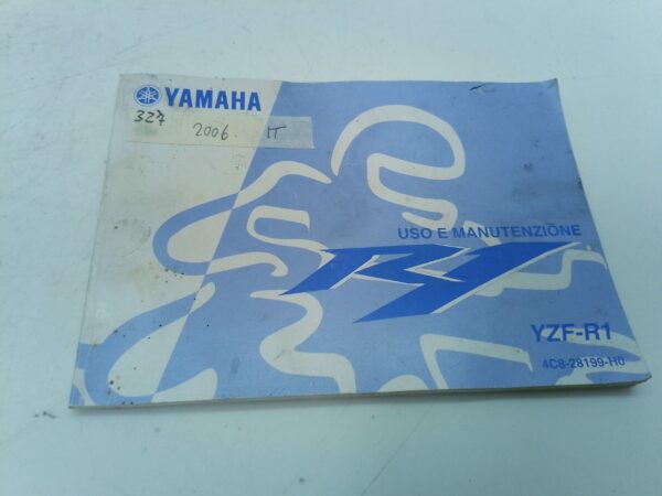 Yamaha R1 2006 Libretto uso e manutenzione 4c828199h0