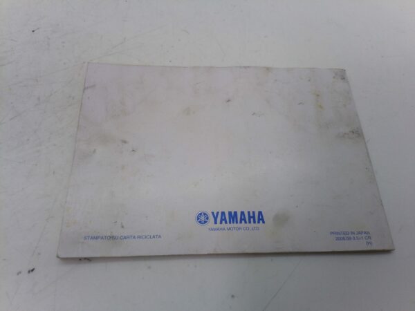 Yamaha R1 2006 Libretto uso e manutenzione 4c828199h0