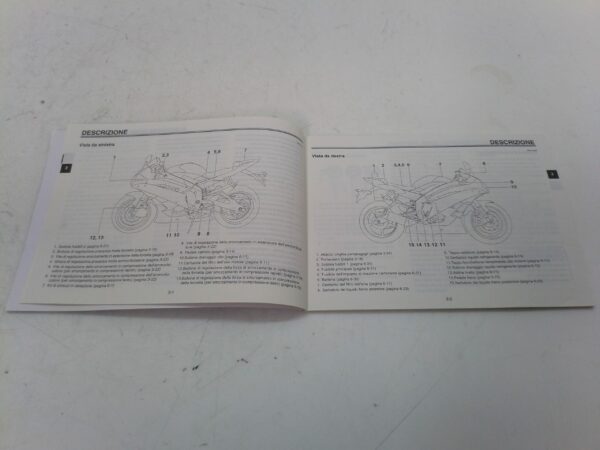 Yamaha r6 2006 Libretto uso e manutenzione 2c028199h1