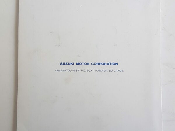 Suzuki Guida concessionari europei 9901319940EUR