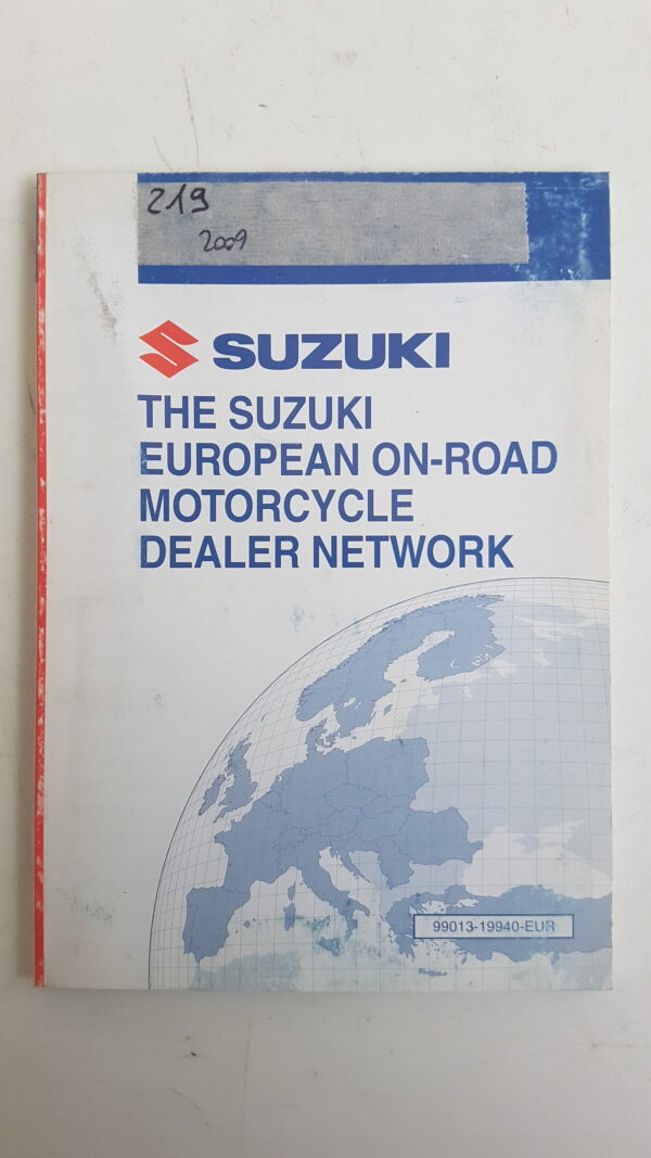 Suzuki Guida concessionari europei 9901319940EUR