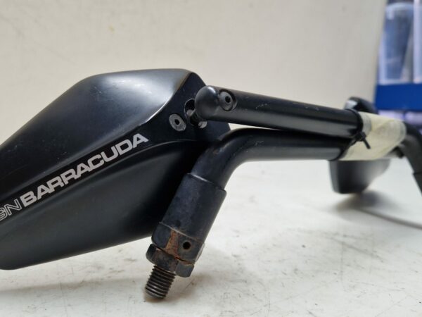 BARRACUDA montati su Speed Triple Coppia specchietti retrovisori usati Barracuda design