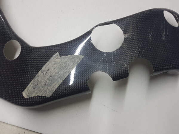 Honda CBR1000 2008-10 Para telaio in carbonio Dx (danneggiato graffi)