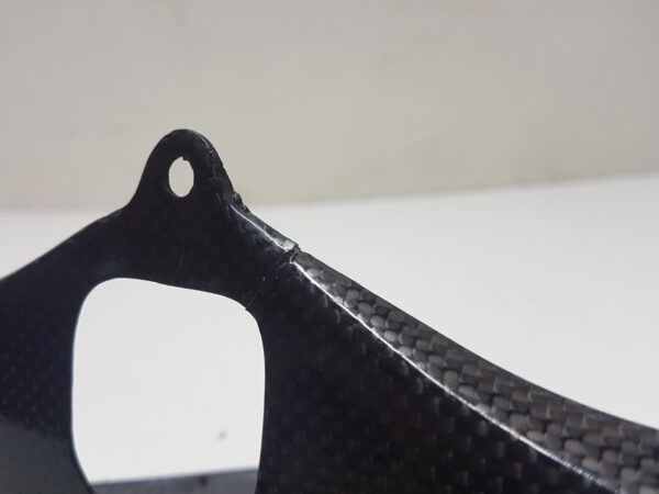 Ducati 848 1098 1198 Supporto strumentazione in carbonio (rottura stabile di facile riparazione)