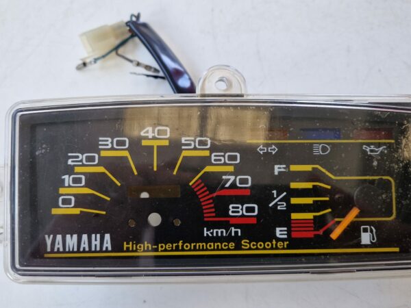 Yamaha CT50  MBK sorriso Involucro strumentazione con cablaggio spie e indicatore carburante