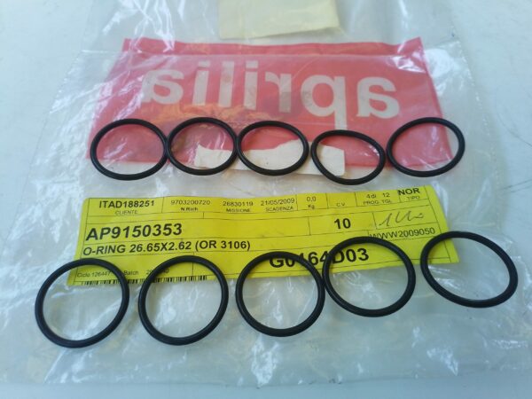 Aprilia O-ring Ap9150353 confezione da 10