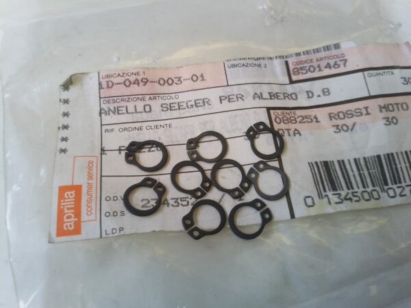 Aprilia Seeger Ap8501467 confezione da 9