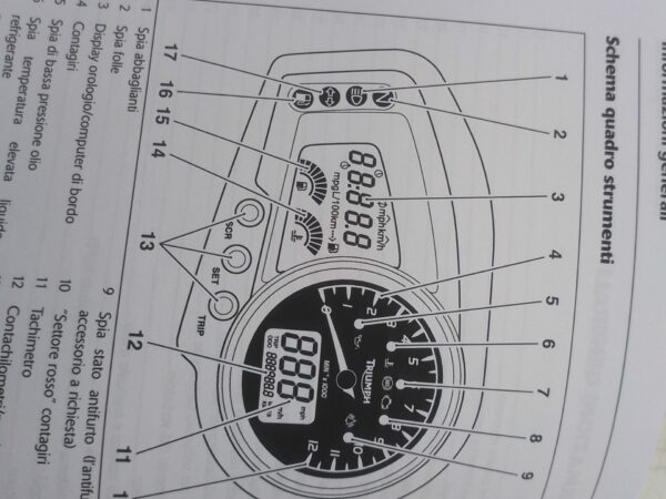 Triumph Tiger manuale uso e manutenzione