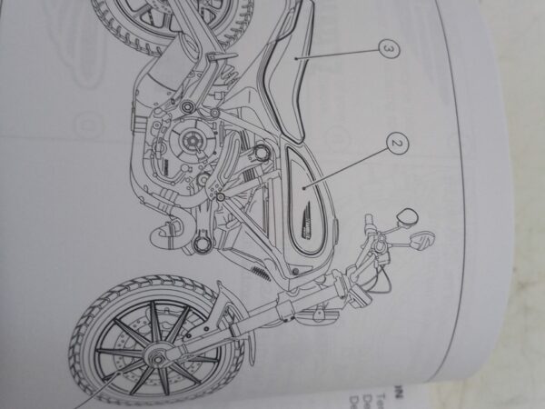 Ducati scrambler 2016 libretto uso e manutenzione 91372951a inglese tedesco