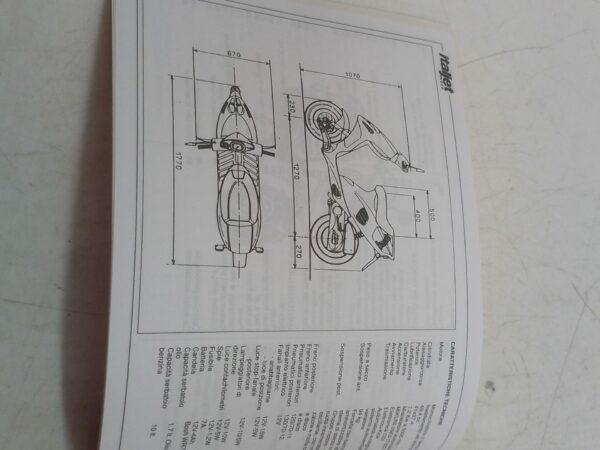 Italjet formula 50 libretto uso manutenzione