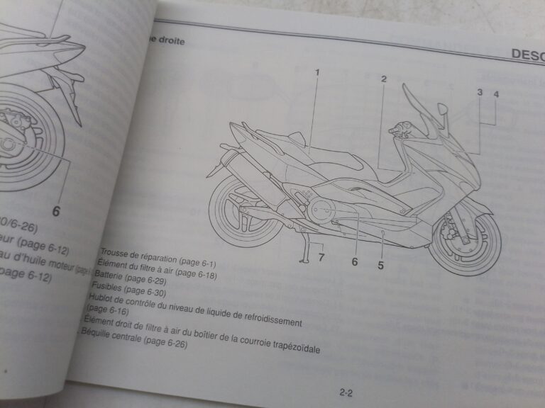 Yamaha TMax 500 01 libretto uso e manutenzione 4b528199f0 Francia