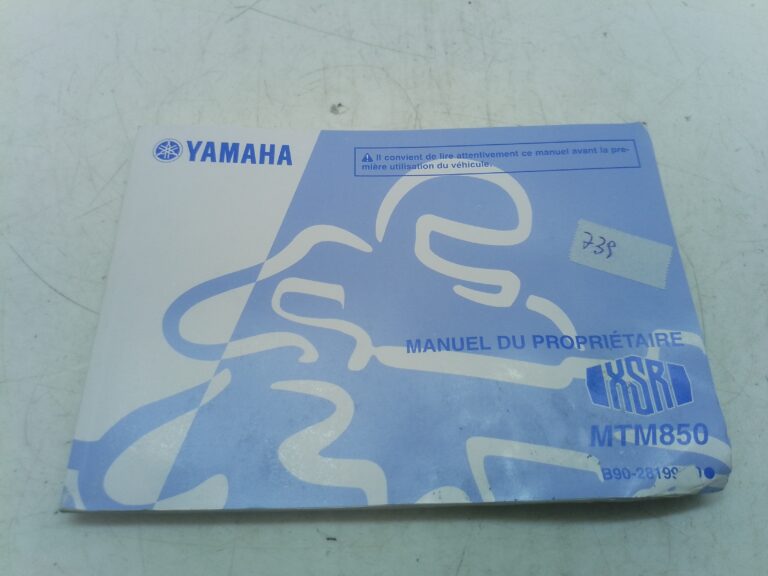 Yamaha xsr 850 900 15 libretto uso e manutenzione b9028199f0 Francia