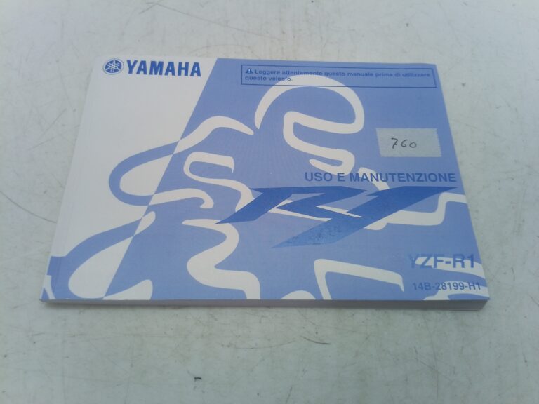 Yamaha R1 04 libretto uso e manutenzione 14b28199h1