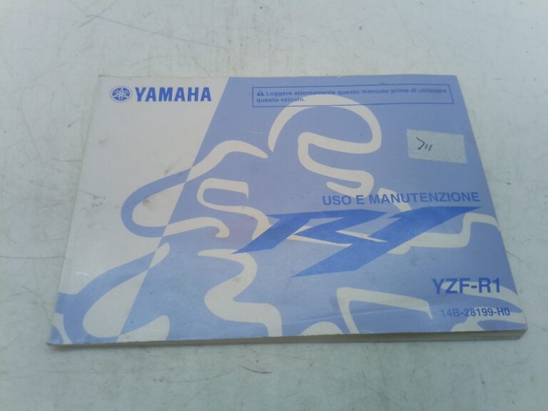 Yamaha R1 08 libretto uso e manutenzione 14b28199h0