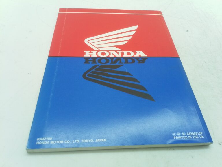 Honda CB 1000 p 93 manuale d'officina 69mz100