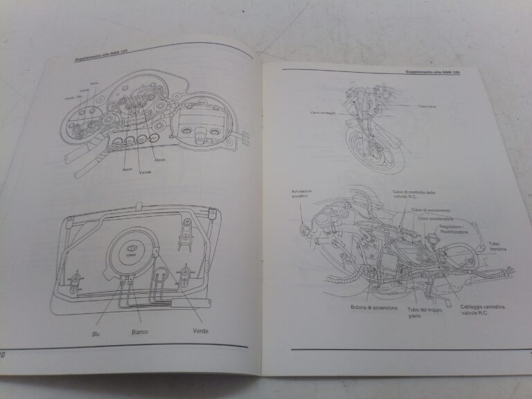 Honda NSR 125 f 92 manuale d'officina supplemento 69ksb0it