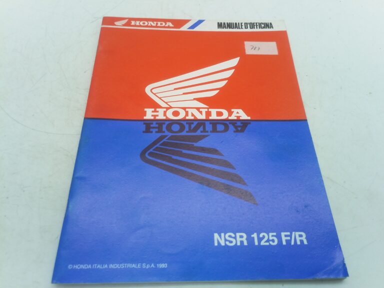 Honda NSR 125 f/r 93 manuale d'officina supplemento 69kbs1it