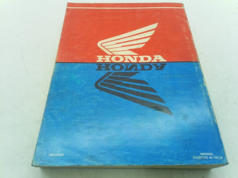 Honda CRM 125 90 manuale d'officina 66kak000