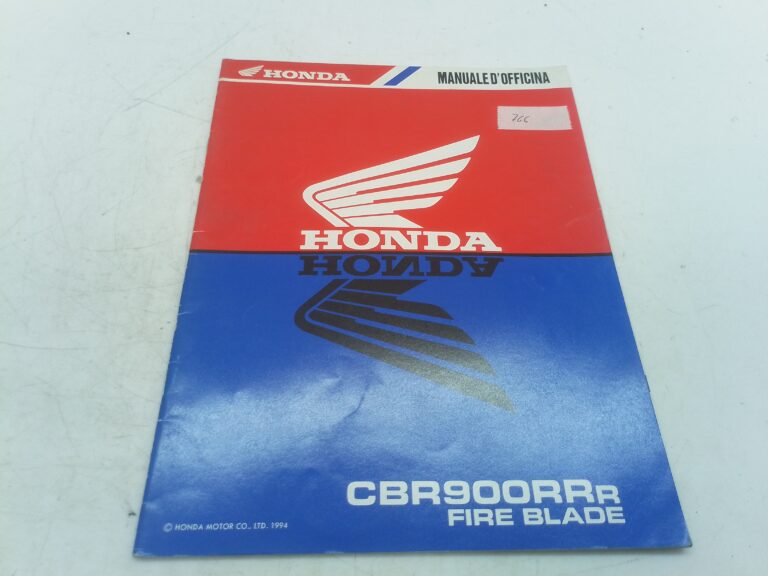 Honda CBR 900 RR 94 manuale d'officina supplemento 69mw000z