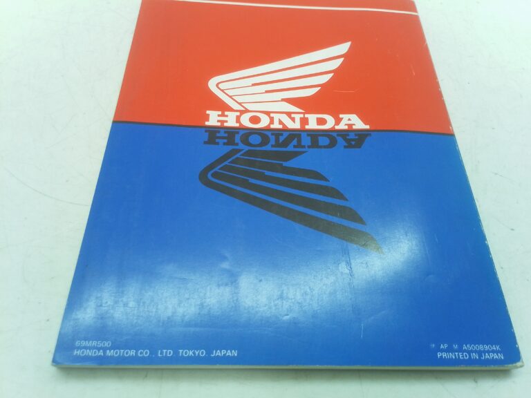 Honda PC 800 k pacific coast 89 manuale d'officina 69mr500