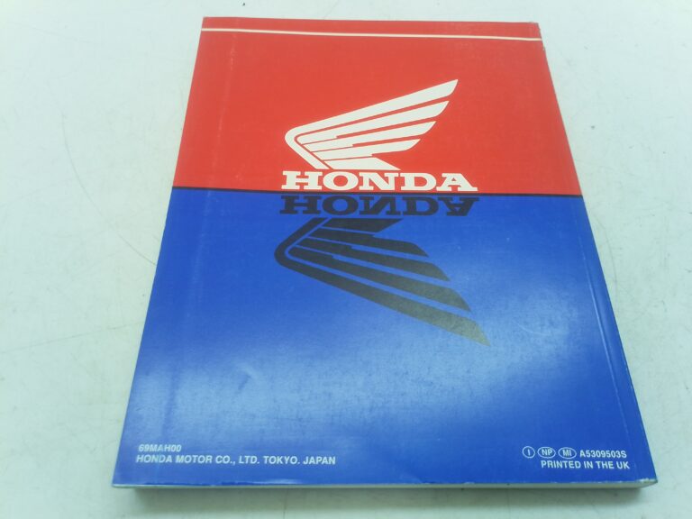 Honda VT 1100 c2s 95 manuale d'officina 69mah00