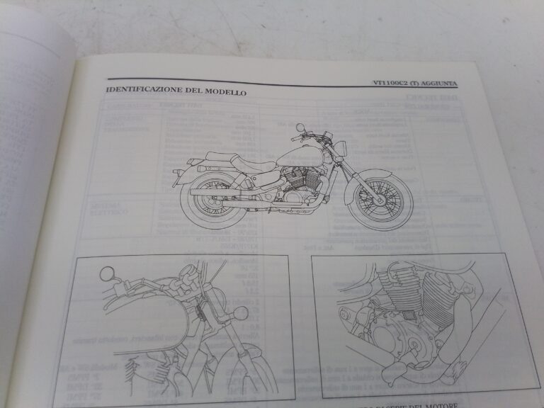 Honda VT 1100 c2t 95 manuale d'officina supplemento 69mah00z