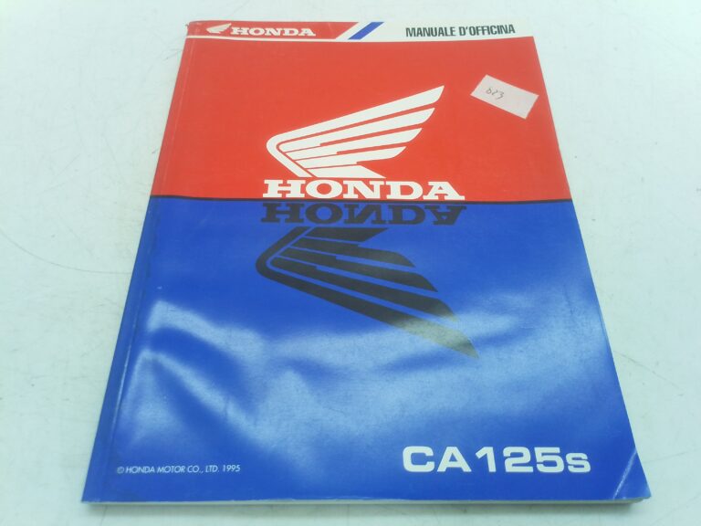 Honda CA 125 Rebel 95 manuale d'officina 69keb00