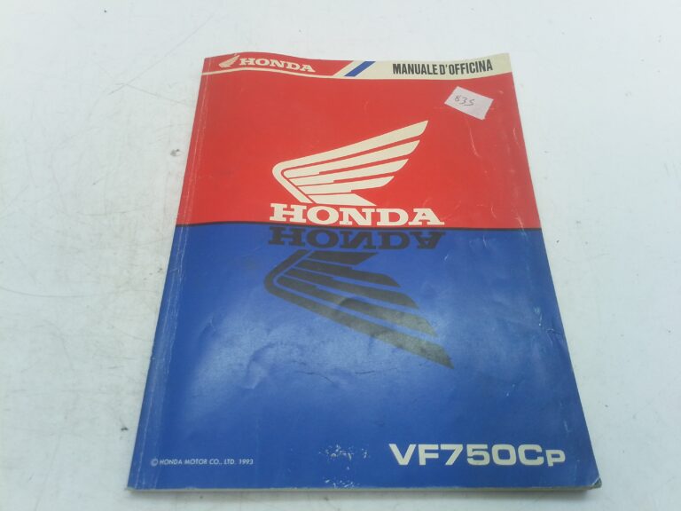 Honda VF 750 CP 93 manuale d'officina 69mz500